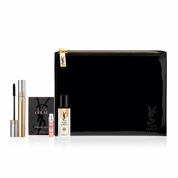 YSL Beauty cosmetic bag and goodies - Picture 1 of 8